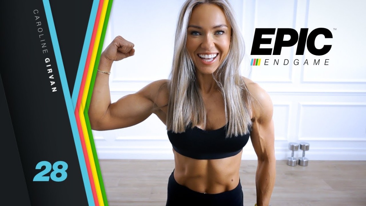 BOSSED Back, Biceps and Abs Workout  EPIC Endgame Day 28 – 2 Lazy 4 the Gym
