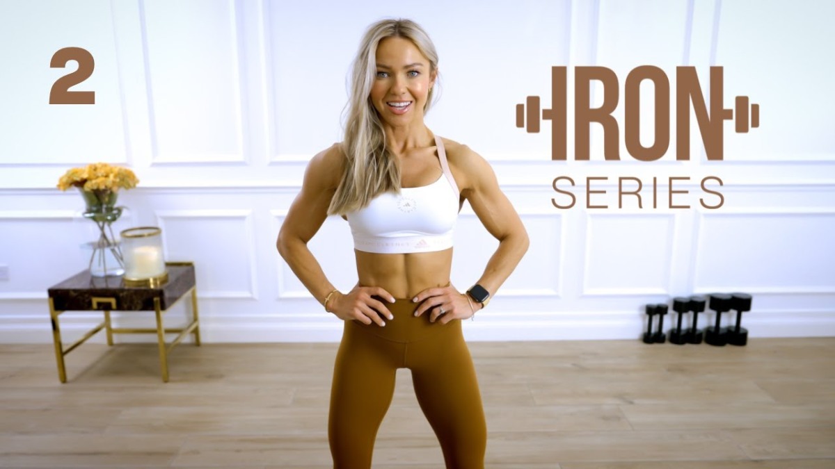 IRON Series 30 Min Upper Body Workout – Shoulders, Back, Chest